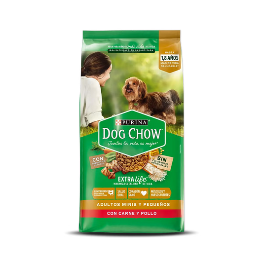 Alimento Dog Chow para Perros Adultos Raza Pequeña o Mini