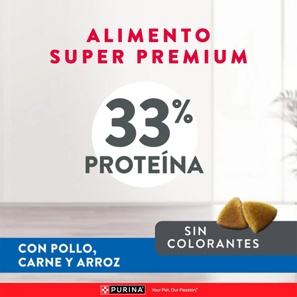 Alimento Purina Excellent para Gato Adulto Sabor a Pollo y Arroz