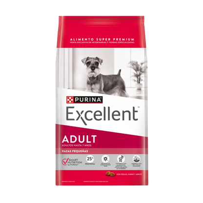 Alimento Purina Excellent Razas Pequeñas para Perros Adultos