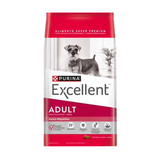 Alimento Purina Excellent Razas Pequeñas para Perros Adultos
