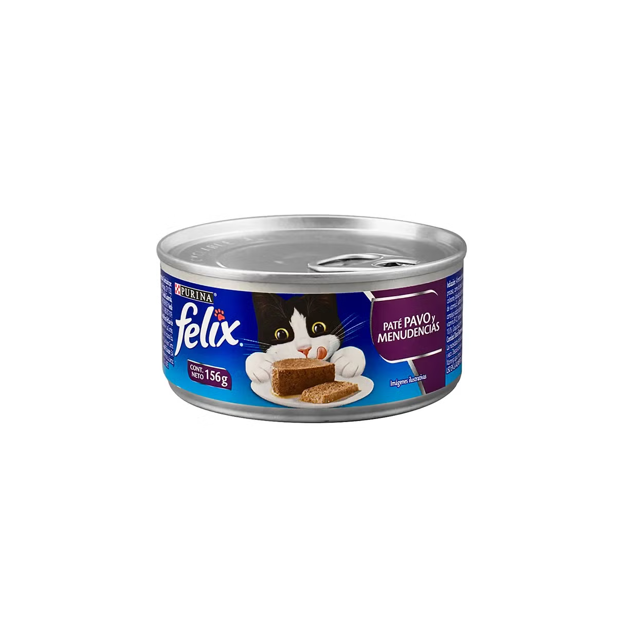 Alimento Húmedo Felix Paté de Pavo y Menudencias para Gatos Adultos
