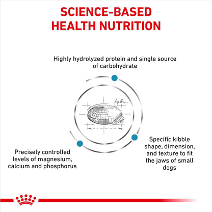 Alimento Royal Canin Proteína Hidrolizada S para Perro Pequeño