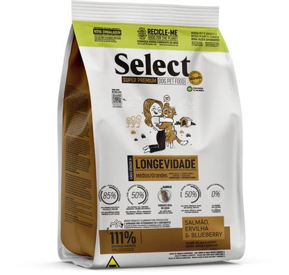 Alimento Select By Monello Longevidad para Perros Adultos Mayores Senior 7+