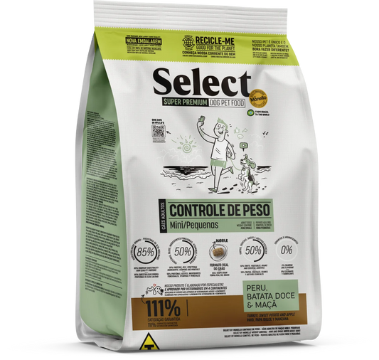 Alimento Select By Monello Control de Peso para Perros Adultos de Razas Pequeñas