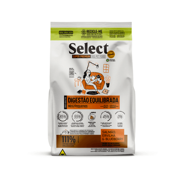 Alimento Select By Monello Digestión Equilibrada para Perros Adultos de Razas Pequeñas