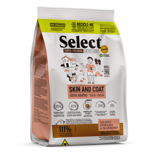 Alimento Select By Monello Skin & Coat para Gato Adulto Piel y Pelaje