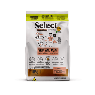 Alimento Select By Monello Skin & Coat para Gato Adulto Piel y Pelaje