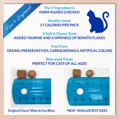Snack Churu Fun Bites de Pollo para Gato