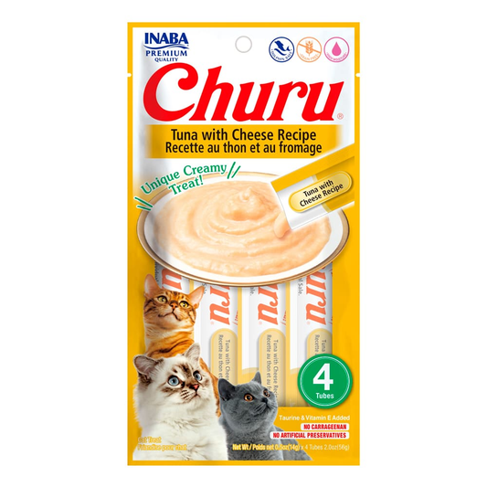 Snack Churu de Atún con Queso para Gato