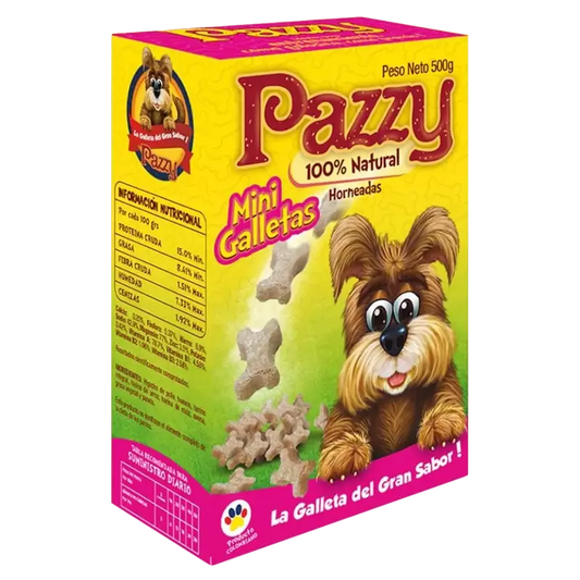 Snack Galletas Pazzy Mini para Perros de Raza Pequeña