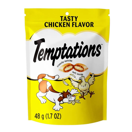 Snack Galletas Temptations Sabor a Pollo para Gato