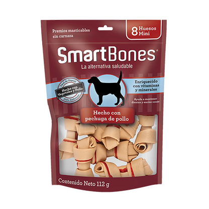 Snack SmartBones Chicken para Perros X 8 Unidades