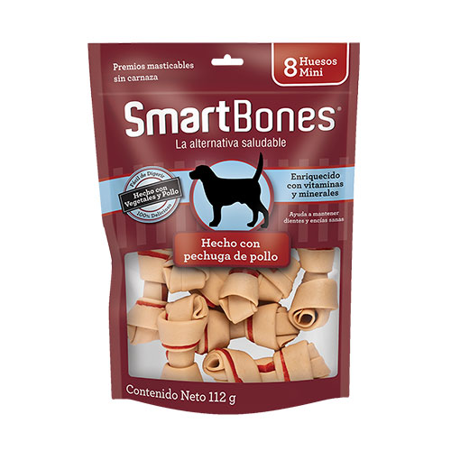Snack SmartBones Chicken para Perros X 8 Unidades
