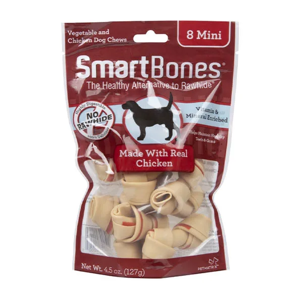 Snack SmartBones Chicken para Perros X 8 Unidades
