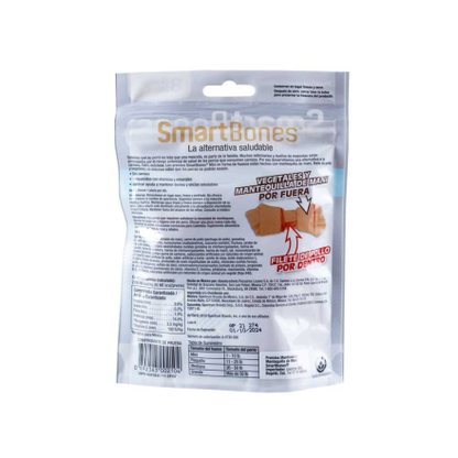 Snack SmartBones Peanut Butter para Perros X 8 Unidades
