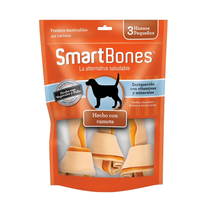 Snack SmartBones Sweet Potato Medium para Perros X 3 Unidades
