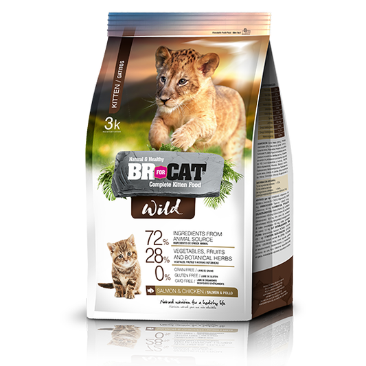 Alimento BR For Cat Wild Kitten para Gato Gatito